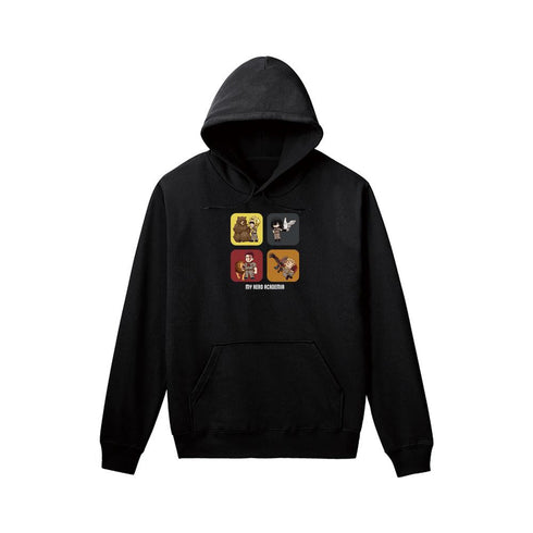 『僕のヒーローアカデミア』集合 ちびキャラ 動物とのふれあいver. パーカー ver.Bユニセックス