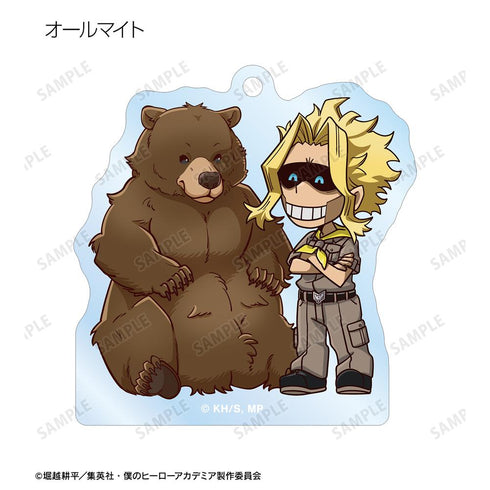 『僕のヒーローアカデミア』トレーディング ちびキャラ 動物とのふれあいver. アクリルキーホルダー(単位/BOX)