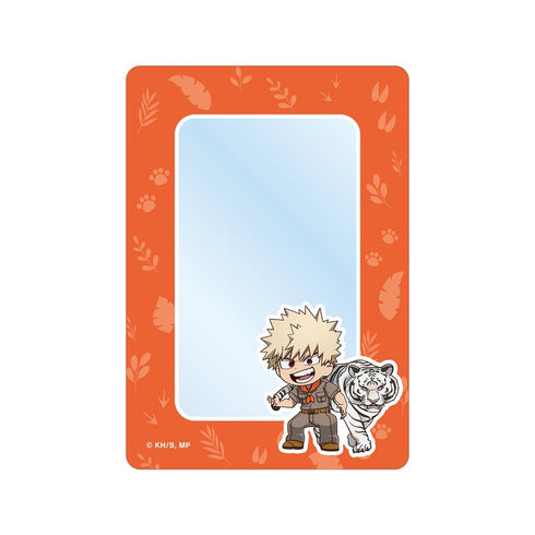 『僕のヒーローアカデミア』爆豪勝己 ちびキャラ 動物とのふれあいver. B8硬質カードケース