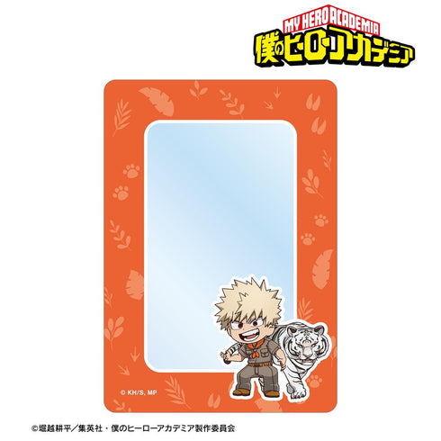 『僕のヒーローアカデミア』爆豪勝己 ちびキャラ 動物とのふれあいver. B8硬質カードケース