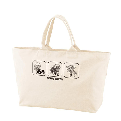 『僕のヒーローアカデミア』集合 ちびキャラ 動物とのふれあいver. BIGジップトートバッグ ver.C