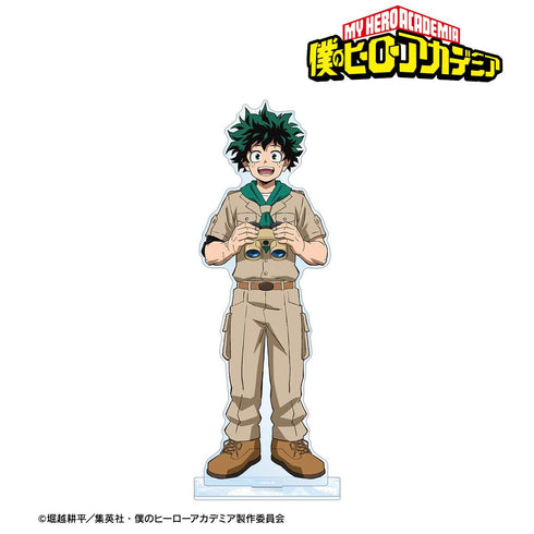 『僕のヒーローアカデミア』描き下ろし 緑谷出久 サファリルックver. 特大アクリルスタンド