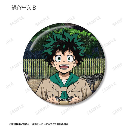 『僕のヒーローアカデミア』描き下ろし サファリルックver. トレーディンググリッター缶バッジ(単位/BOX)
