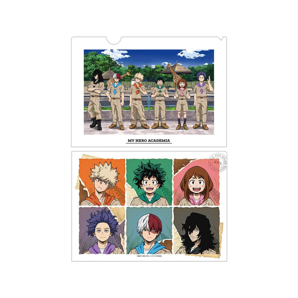 『僕のヒーローアカデミア』描き下ろし 集合 サファリルックver. クリアファイル