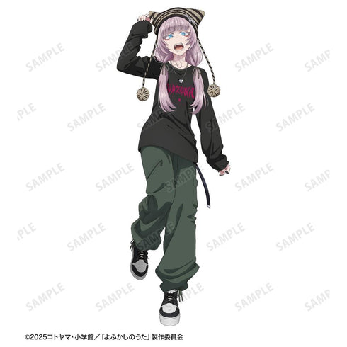 Yofukashi no Uta Season 2 Newly Illustrated Nazuna Nanakusa Street Fashion Ver. BIG Silhouette Long T-Shirt Unisex