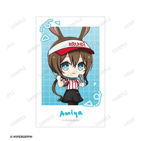 『アークナイツ【焔燼曙明/RISE FROM EMBER】』ちびキャラ アクティビティスタッフver. イラストカード4枚セット ver.A