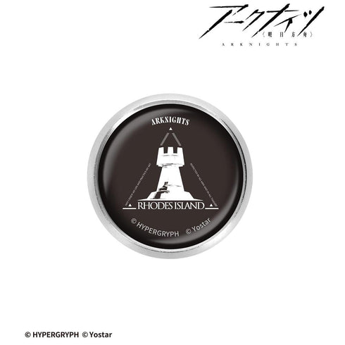 『アークナイツ』ロドス ガラスマグネットピンバッジ