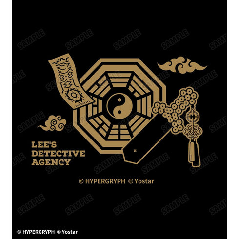 『アークナイツ』リー探偵事務所 モチーフ柄 ヌバック調合皮キーケース