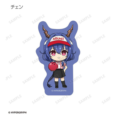 『アークナイツ【焔燼曙明/RISE FROM EMBER】』ちびキャラ アクティビティスタッフver. フレークシール