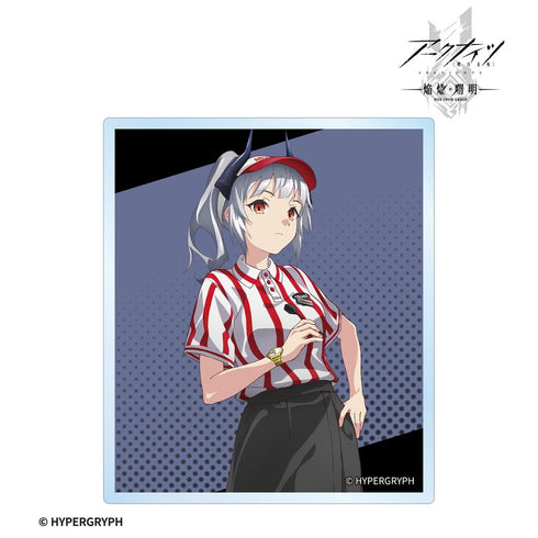 『アークナイツ【焔燼曙明/RISE FROM EMBER】』描き下ろし リスカム アクティビティスタッフver. アクリルカード