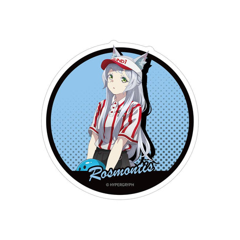 『アークナイツ【焔燼曙明/RISE FROM EMBER】』描き下ろし ロスモンティス アクティビティスタッフver. ダイカットステッカー