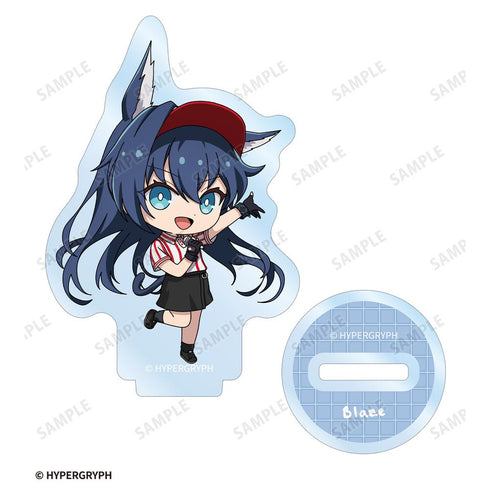 『アークナイツ【焔燼曙明/RISE FROM EMBER】』ブレイズ ちびキャラ アクティビティスタッフver. アクリルスタンド