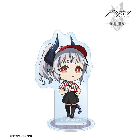 『アークナイツ【焔燼曙明/RISE FROM EMBER】』リスカム ちびキャラ アクティビティスタッフver. アクリルスタンド