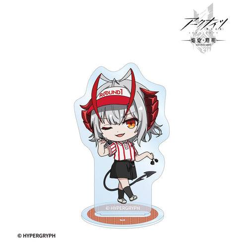 『アークナイツ【焔燼曙明/RISE FROM EMBER】』W ちびキャラ アクティビティスタッフver. アクリルスタンド