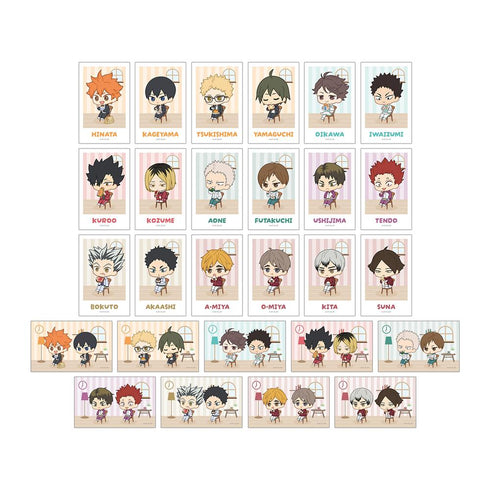 『ハイキュー!!』トレーディング ちびキャラ モーニングver. ビジュアルカード(単位/BOX)