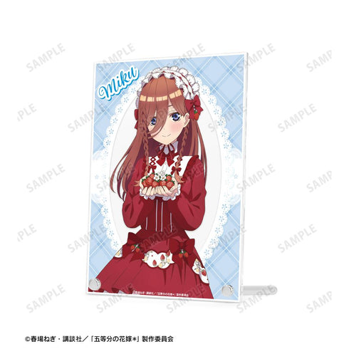 『五等分の花嫁*』描き下ろし 中野三玖 ショートケーキイメージコーデver. A5アクリルパネル