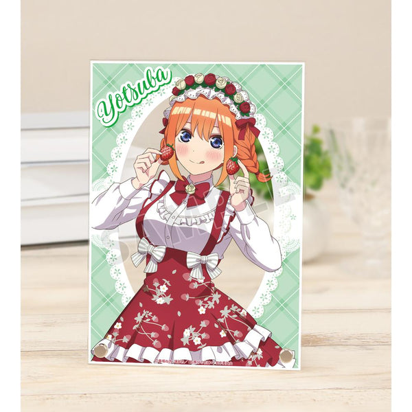 『五等分の花嫁*』描き下ろし 中野四葉 ショートケーキイメージコーデver. A5アクリルパネル