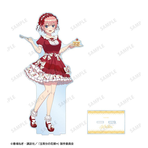 『The Quintessential Quintuplets*』Newly Drawn Illustration: Ichika Nakano Shortcake-Inspired Outfit Ver. Extra Large Acrylic Stand