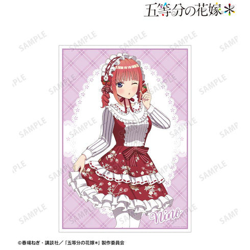 『五等分の花嫁*』描き下ろし 中野二乃 ショートケーキイメージコーデver. A3マット加工ポスター