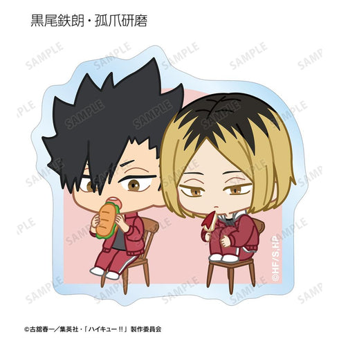 『ハイキュー!!』トレーディング ちびキャラ モーニングver. ダイカットステッカー(単位/BOX)