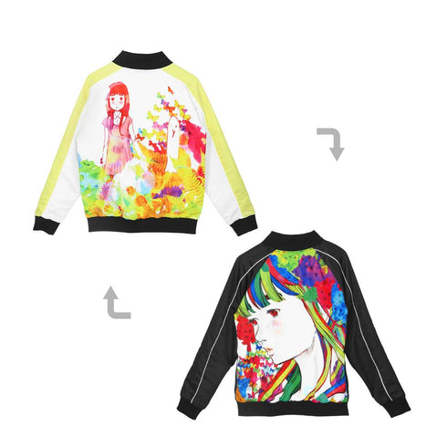 Goodnight Punch Punch Reversible Skull Jacket Unisex