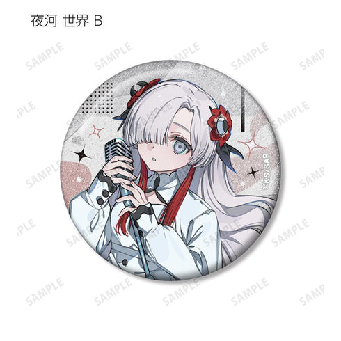 『神椿市建設中。』カジュアルロックver. トレーディンググリッター缶バッジ(単位/BOX)