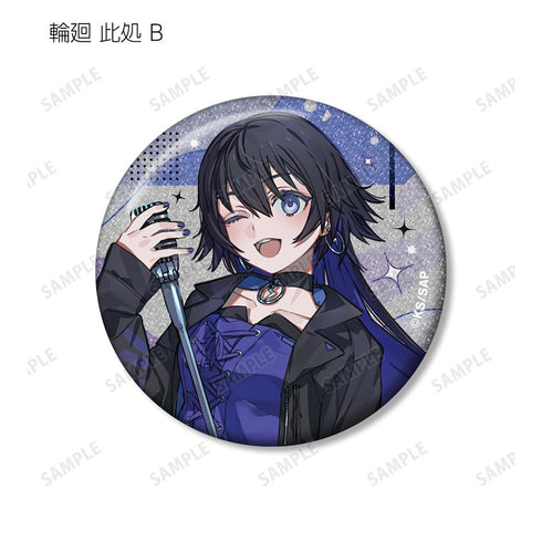 『神椿市建設中。』カジュアルロックver. トレーディンググリッター缶バッジ(単位/BOX)