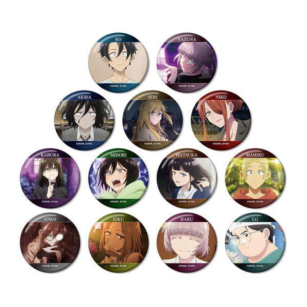 『Yofukashi no Uta Season 2』Trading Scene Photo Can Badge (Unit/BOX)