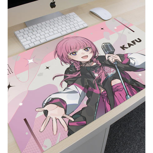 『Kanzan City Under Construction.』 Kaori Morisaki Casual Rock ver. Multi-Desk Mat