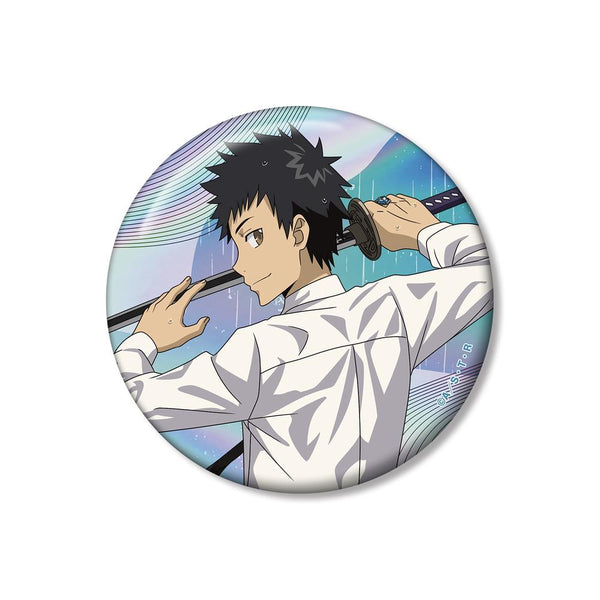 『Reborn!』 Original Illustration: Takeshi Yamamoto Fighting Back × Rain Ver. 75mm Aurora Can Badge