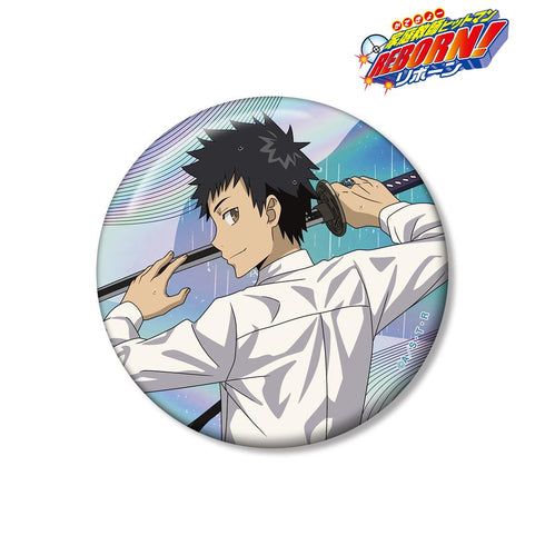 『Reborn!』 Original Illustration: Takeshi Yamamoto Fighting Back × Rain Ver. 75mm Aurora Can Badge