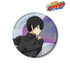 "Reborn!" Original Illustration: Kyoya Hibari Fighting Back × Rain Ver. 75mm Aurora Can Badge