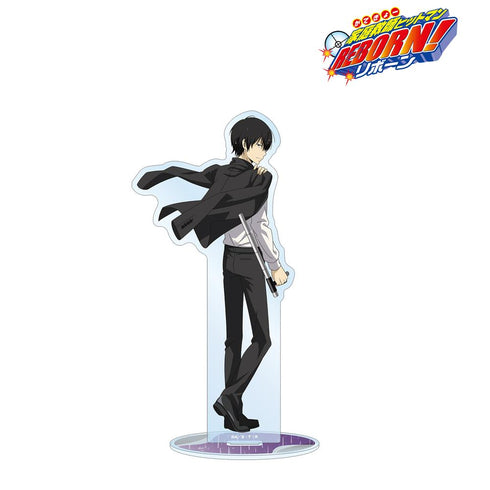 『Reborn!』Newly Drawn: Kyoya Hibari Fighting Back × Rain Ver. BIG Acrylic Stand