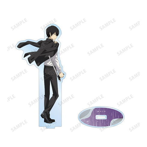 『Reborn!』Newly Drawn: Kyoya Hibari Fighting Back × Rain Ver. BIG Acrylic Stand