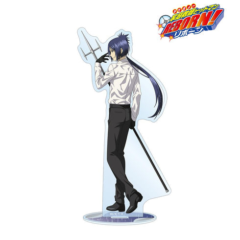 『Katekyo Hitman REBORN!』Newly Drawn Gai Rokudo (10 Years Later) Fighting Back × Rain Ver. BIG Acrylic Stand