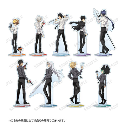 『Katekyo Hitman REBORN!』Newly Drawn Gai Rokudo (10 Years Later) Fighting Back × Rain Ver. BIG Acrylic Stand