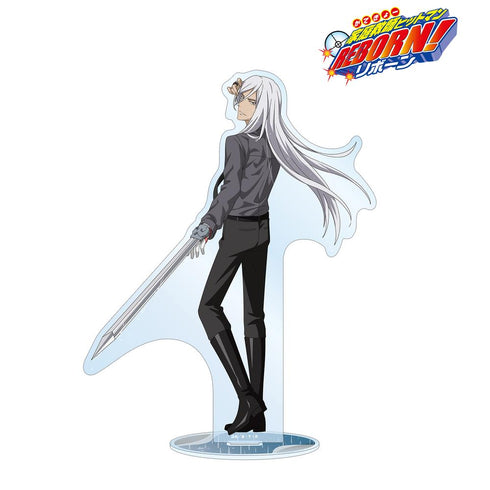 『Reborn!』Newly Drawn Spelvi Squalo (10 Years Later) Fighting Back × Rain Ver. BIG Acrylic Stand