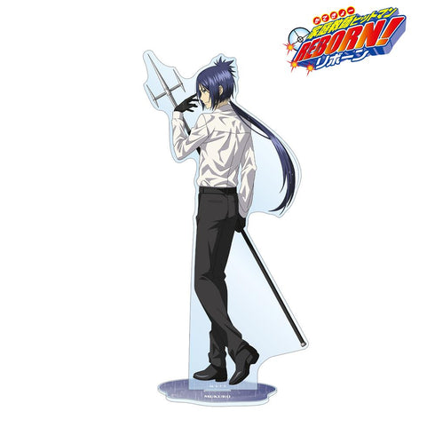 『Reborn!』Newly Drawn Gairo Rokudou (10 Years Later) Fighting Back × Rain Ver. Extra Large Acrylic Stand