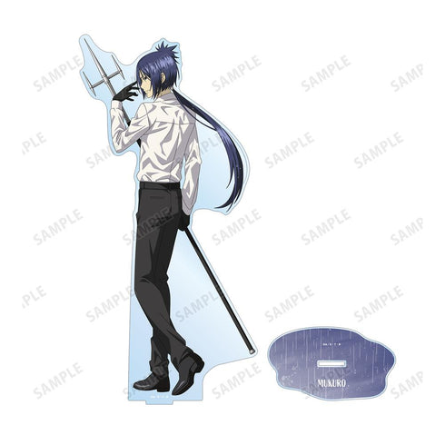 『Reborn!』Newly Drawn Gairo Rokudou (10 Years Later) Fighting Back × Rain Ver. Extra Large Acrylic Stand