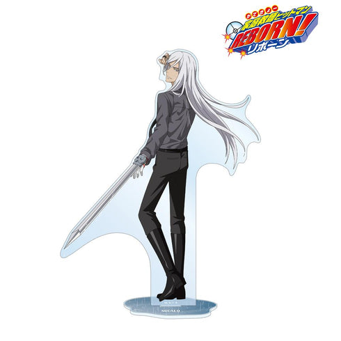 『Reborn!』Newly Drawn Spelvy Squalo (10 Years Later) Fighting Back × Rain Ver. Extra Large Acrylic Stand