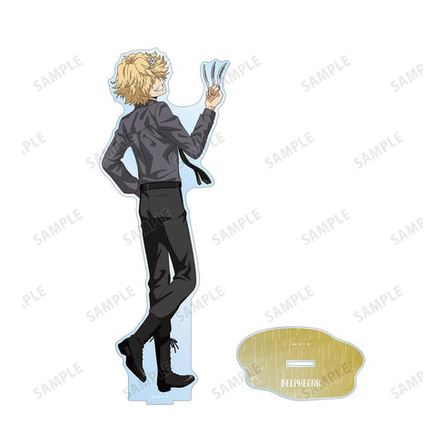 『Reborn!』Newly Drawn Belphegor (10 Years Later) Fighting Back × Rain Ver. Extra Large Acrylic Stand