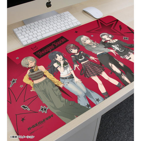 Girls Band Cry Original Illustration: Thornless Thornful Y2K Fashion Ver. Multi-Purpose Desk Mat
