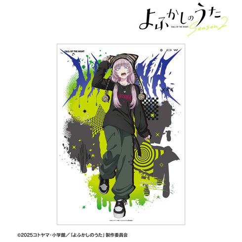 Yofukashi no Uta Season 2 Newly Illustrated Nazuna Nanakusa Street Fashion Ver. A3 Matte-Finish Poster ver.B