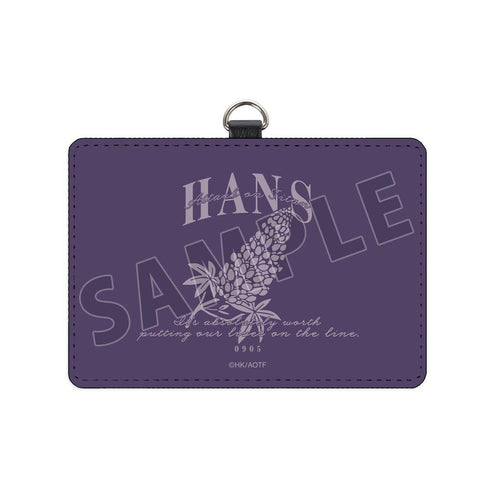 『進撃の巨人』ハンジ ar-Unity ネックストラップ付き2ポケットパスケース