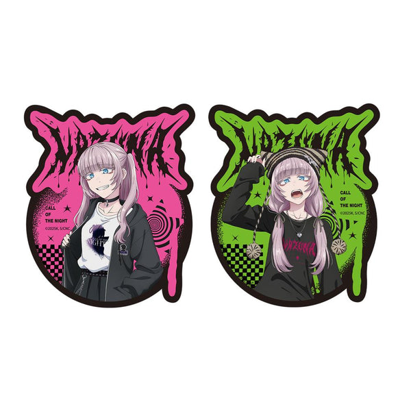 Yofukashi no Uta Season 2 Newly Illustrated Nazuna Nanakusa Street Fashion Ver. Die-Cut Sticker 2-Piece Set