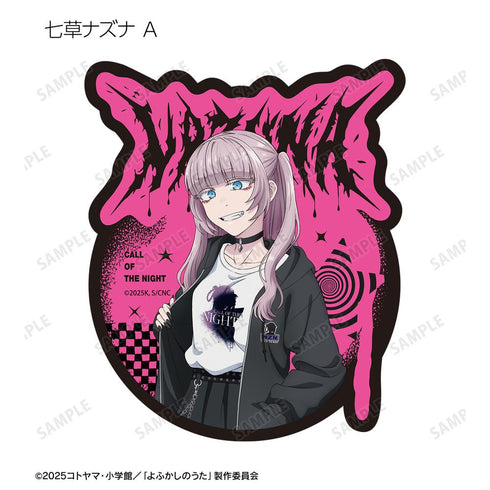 Yofukashi no Uta Season 2 Newly Illustrated Nazuna Nanakusa Street Fashion Ver. Die-Cut Sticker 2-Piece Set