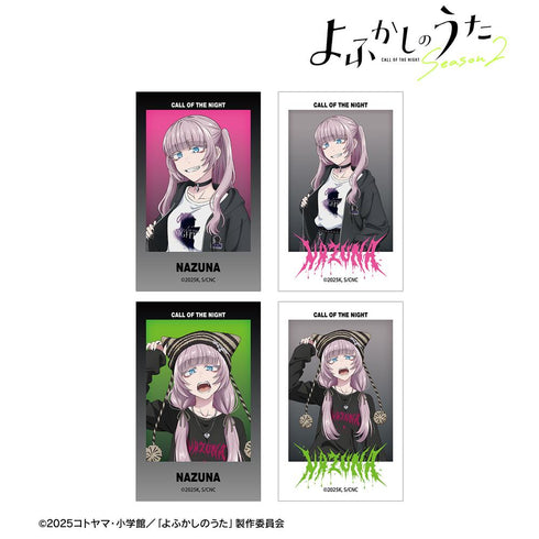 『Yofukashi no Uta Season 2』Newly Drawn Natsuna Nanakusa Street Fashion Ver. Ani-Frame 4-Piece Set