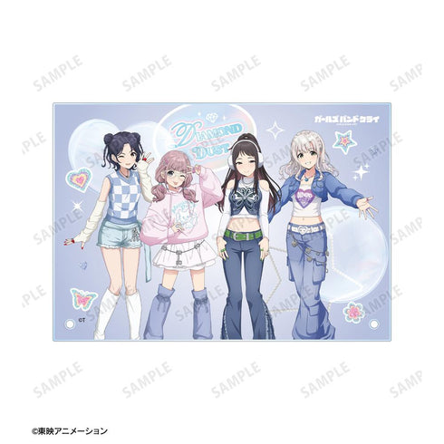 『ガールズバンドクライ』描き下ろし ダイヤモンドダスト Y2Kファッションver. A5アクリルパネル