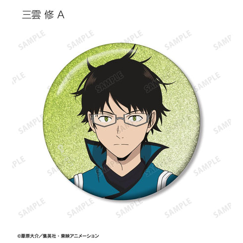 『ワールドトリガー』描き下ろし 戦闘開始ver. トレーディンググリッター缶バッジ(単位/BOX)