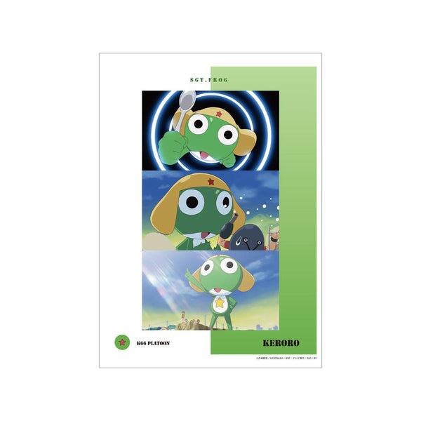 Sgt. Keroro: Keroro Scene A3 Matte-Finish Poster